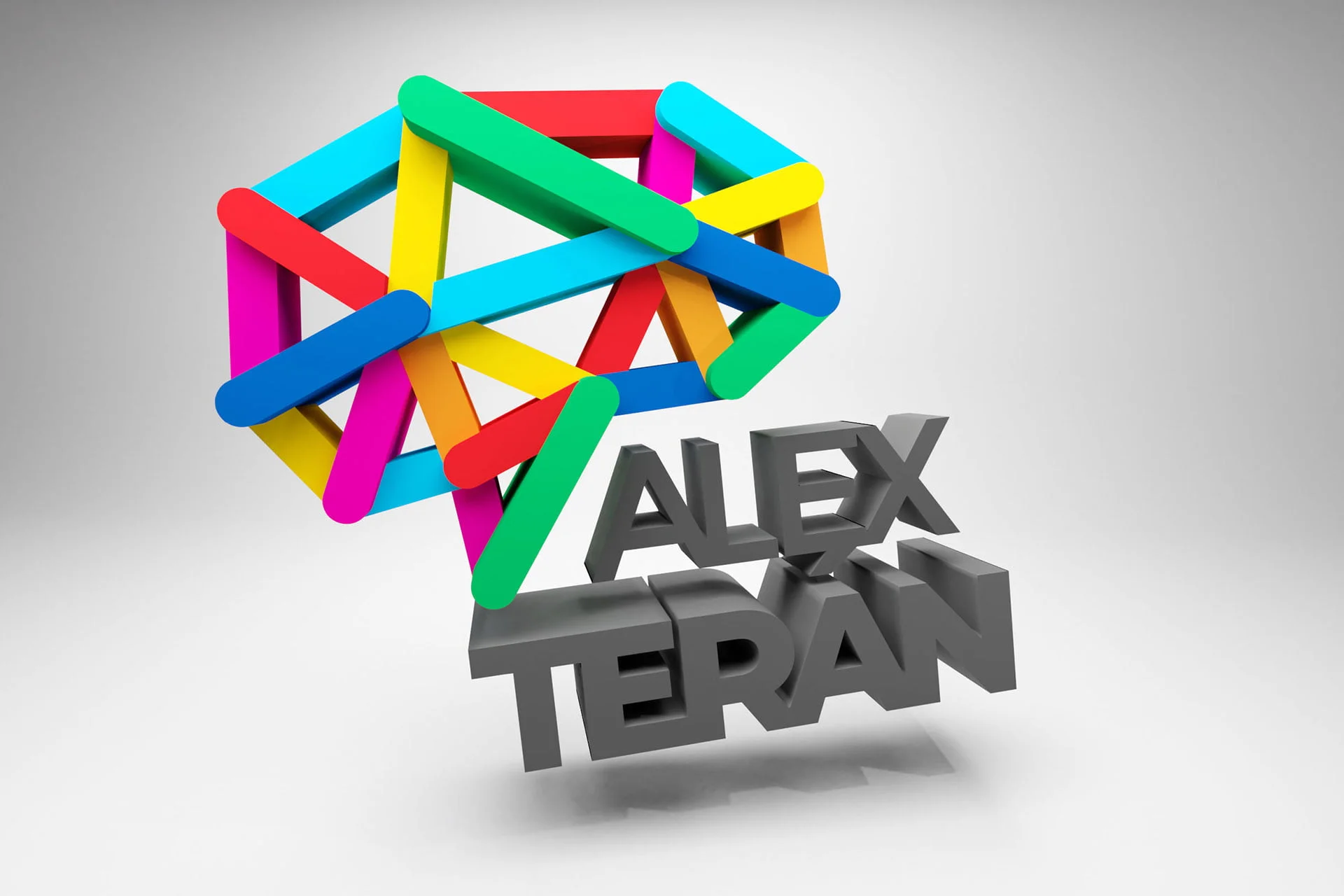 Alex Teran Logo 3d